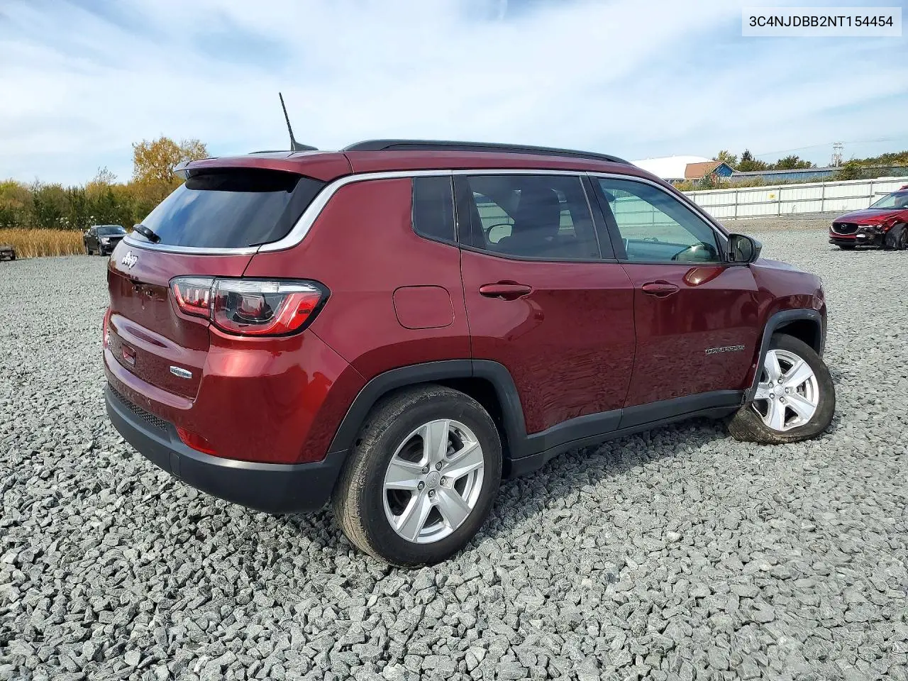 2022 JEEP COMPASS VIN 3C4NJDBB2NT154454 — фото 3