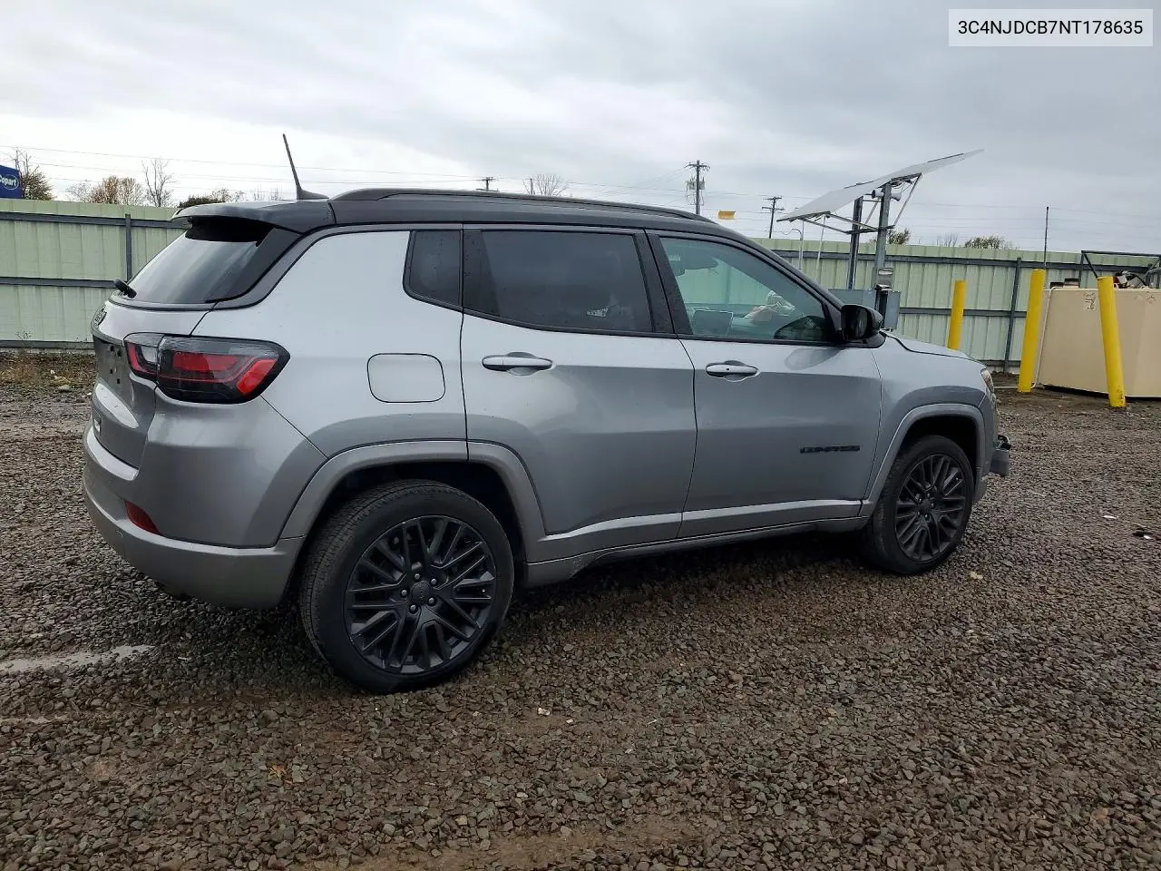 2022 JEEP COMPASS VIN 3C4NJDCB7NT178635 — фото 3