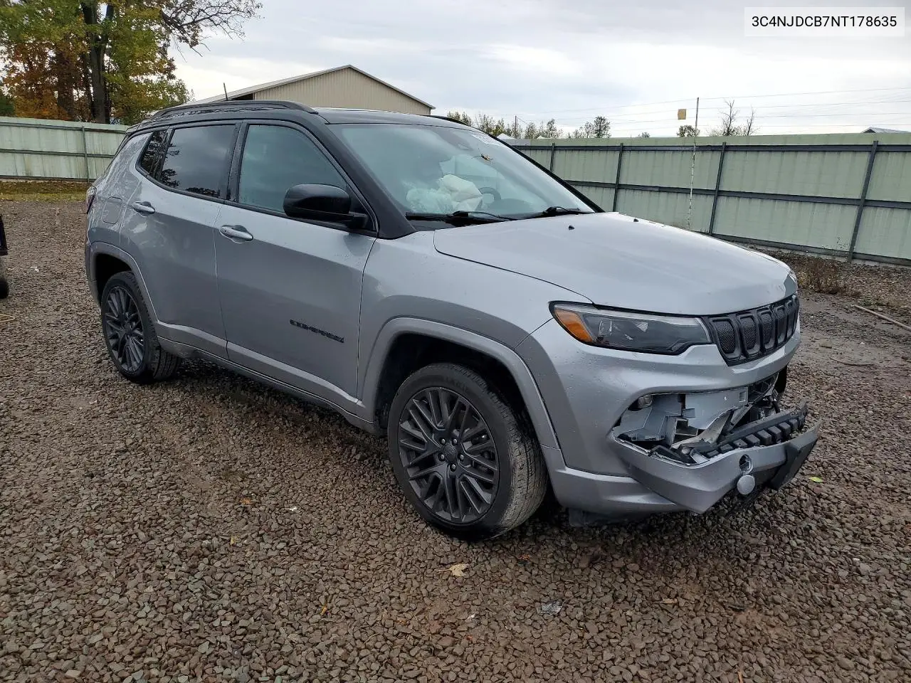 2022 JEEP COMPASS VIN 3C4NJDCB7NT178635 — фото 4