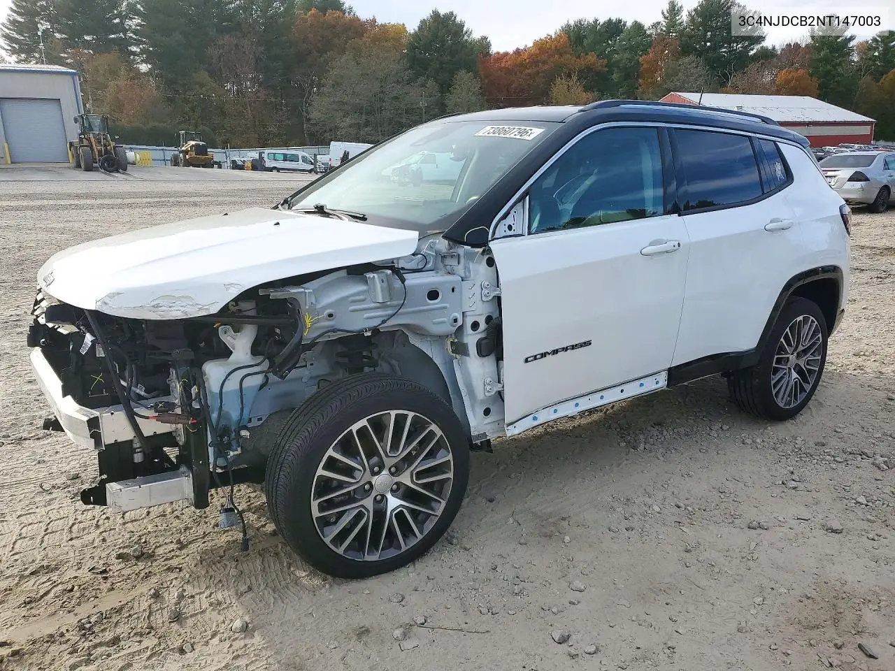 JEEP COMPASS 2022, VIN 3C4NJDCB2NT147003