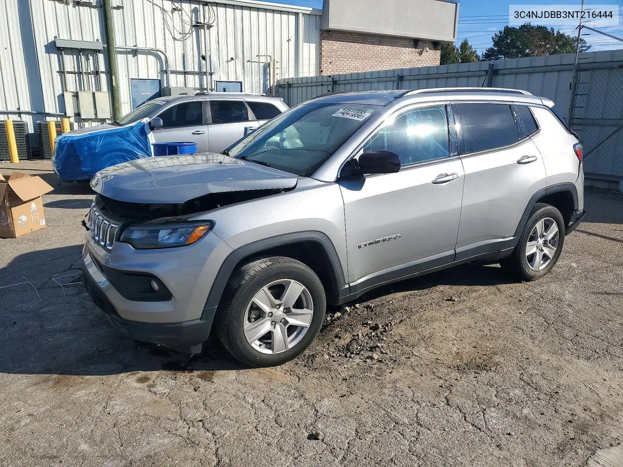 JEEP COMPASS 2022, VIN 3C4NJDBB3NT216444