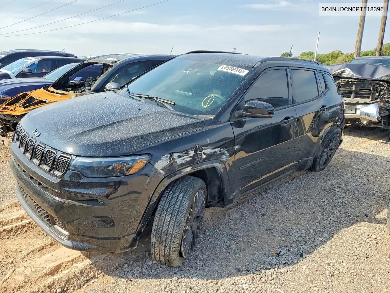 JEEP COMPASS 2023, VIN 3C4NJDCN0PT518396