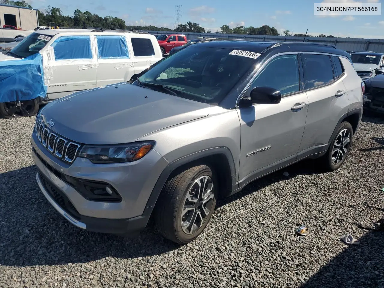 JEEP COMPASS 2023, VIN 3C4NJDCN7PT566168