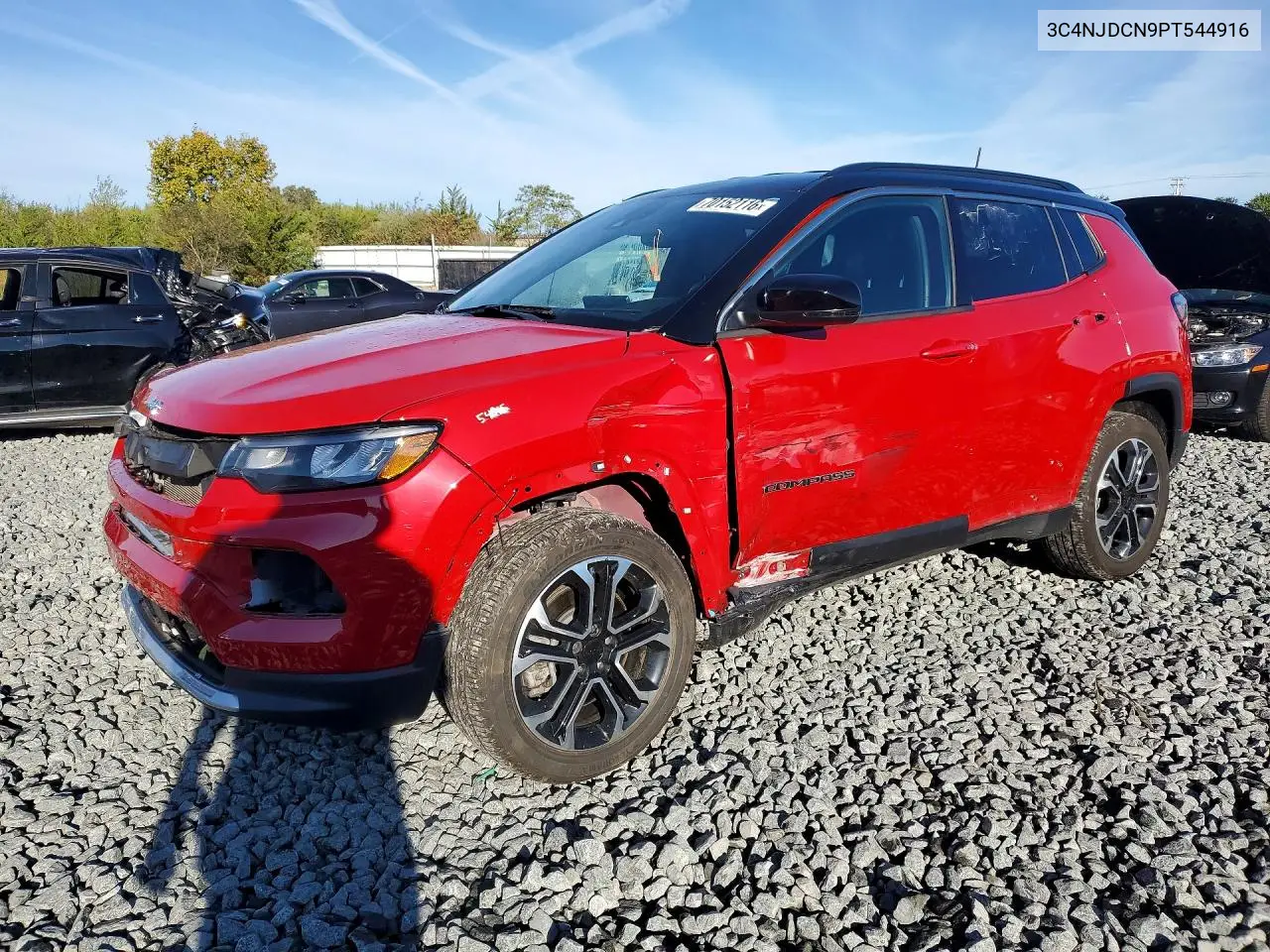JEEP COMPASS 2023, VIN 3C4NJDCN9PT544916