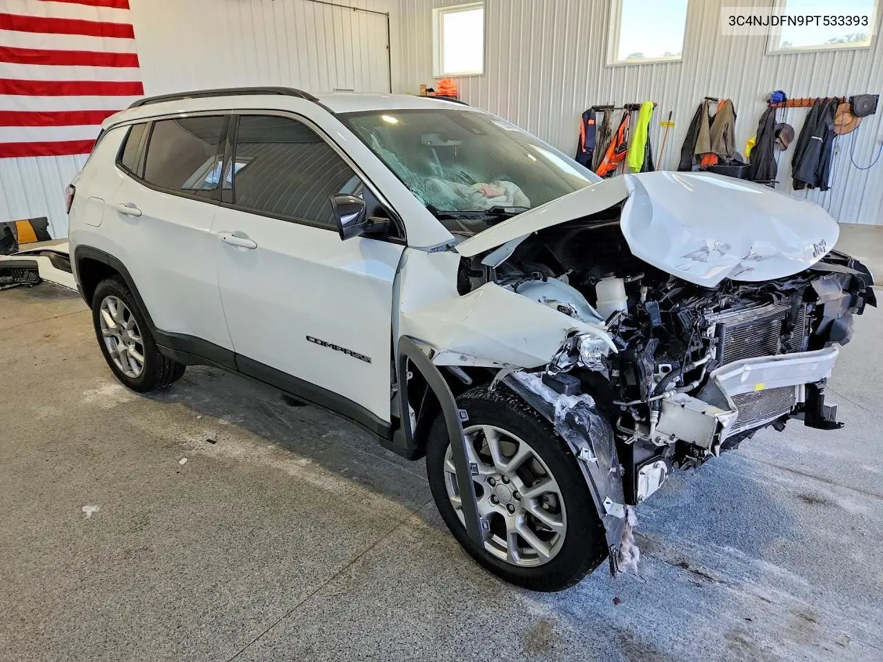 2023 JEEP COMPASS VIN 3C4NJDFN9PT533393 — фото 4