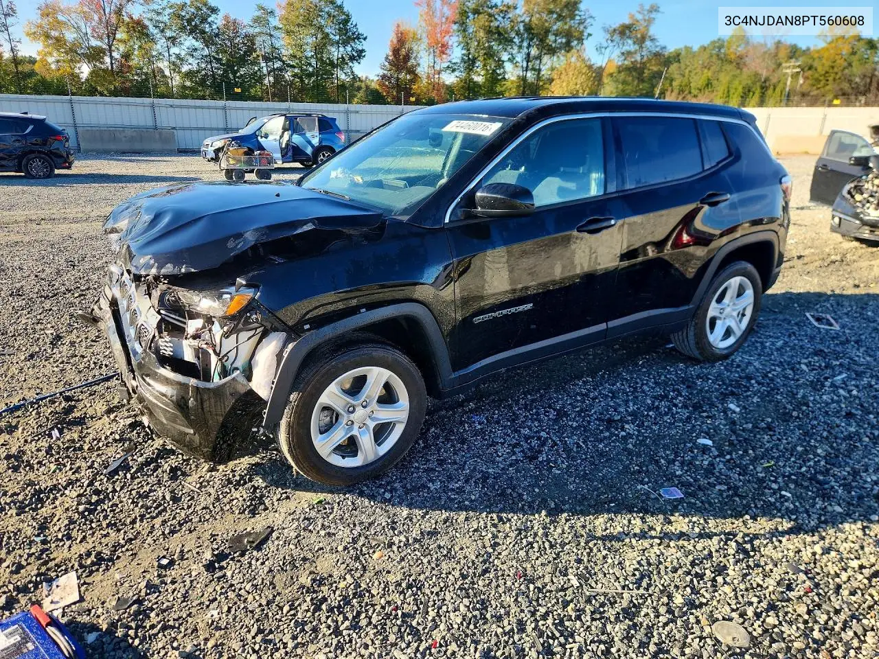 JEEP COMPASS 2023, VIN 3C4NJDAN8PT560608