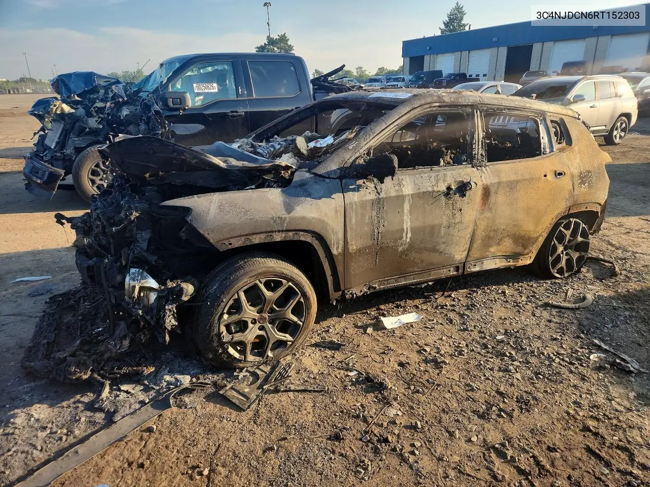 JEEP COMPASS 2024, VIN 3C4NJDCN6RT152303