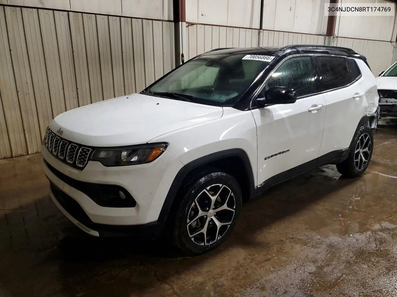JEEP COMPASS 2024, VIN 3C4NJDCN8RT174769
