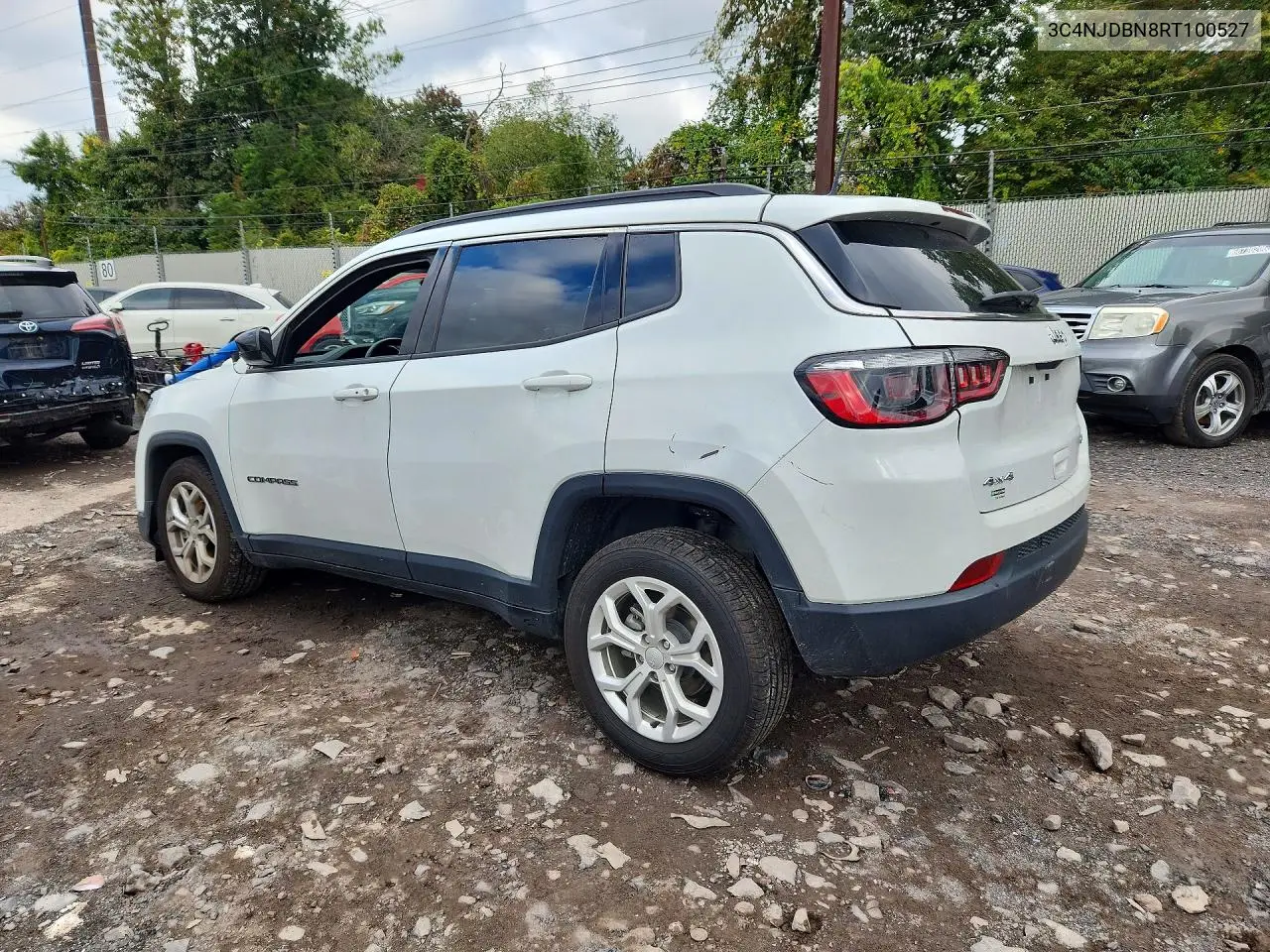 2024 JEEP COMPASS VIN 3C4NJDBN8RT100527 — фото 2
