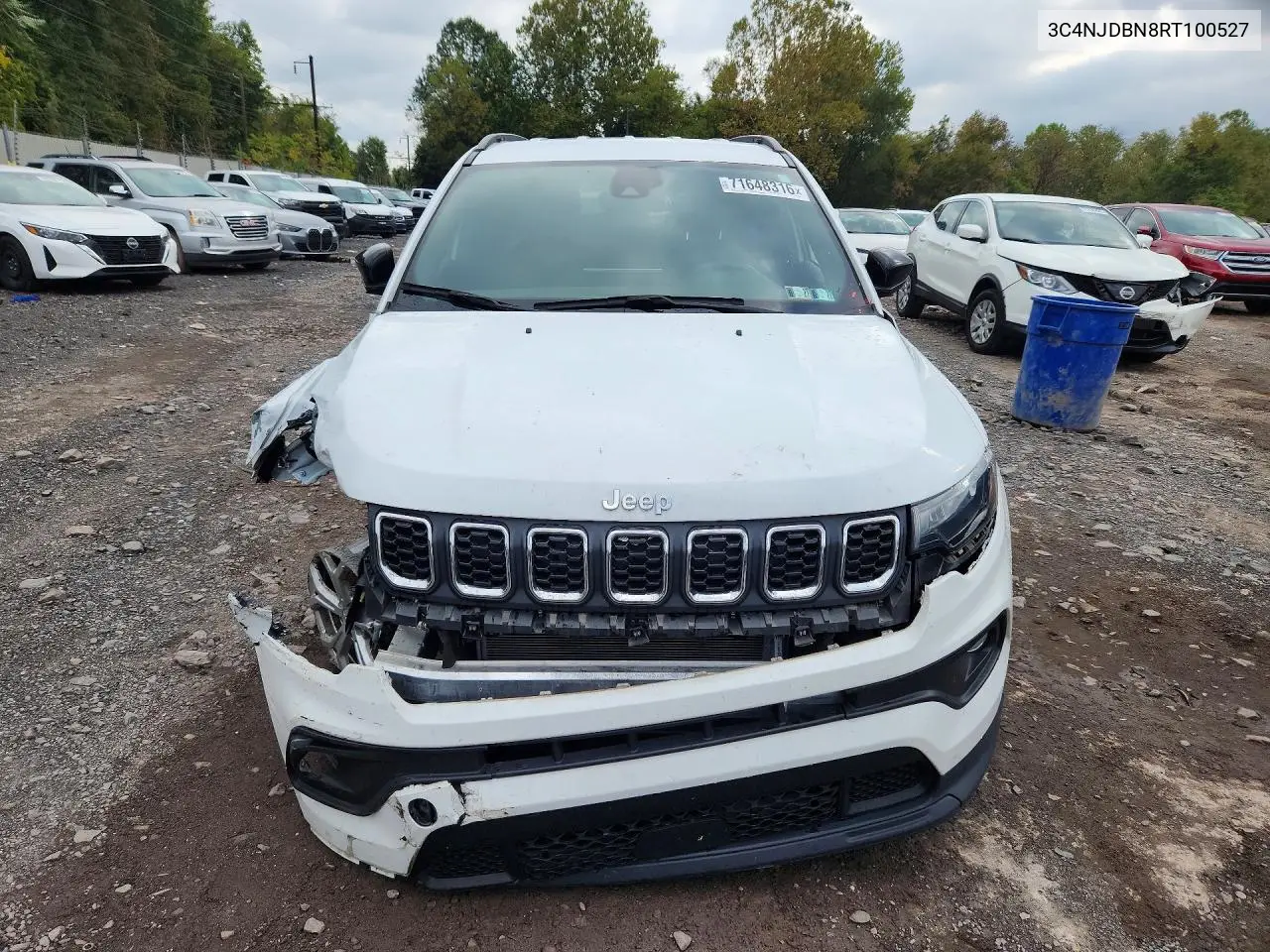 2024 JEEP COMPASS VIN 3C4NJDBN8RT100527 — фото 5