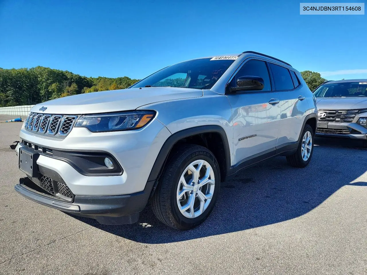 JEEP COMPASS 2024, VIN 3C4NJDBN3RT154608