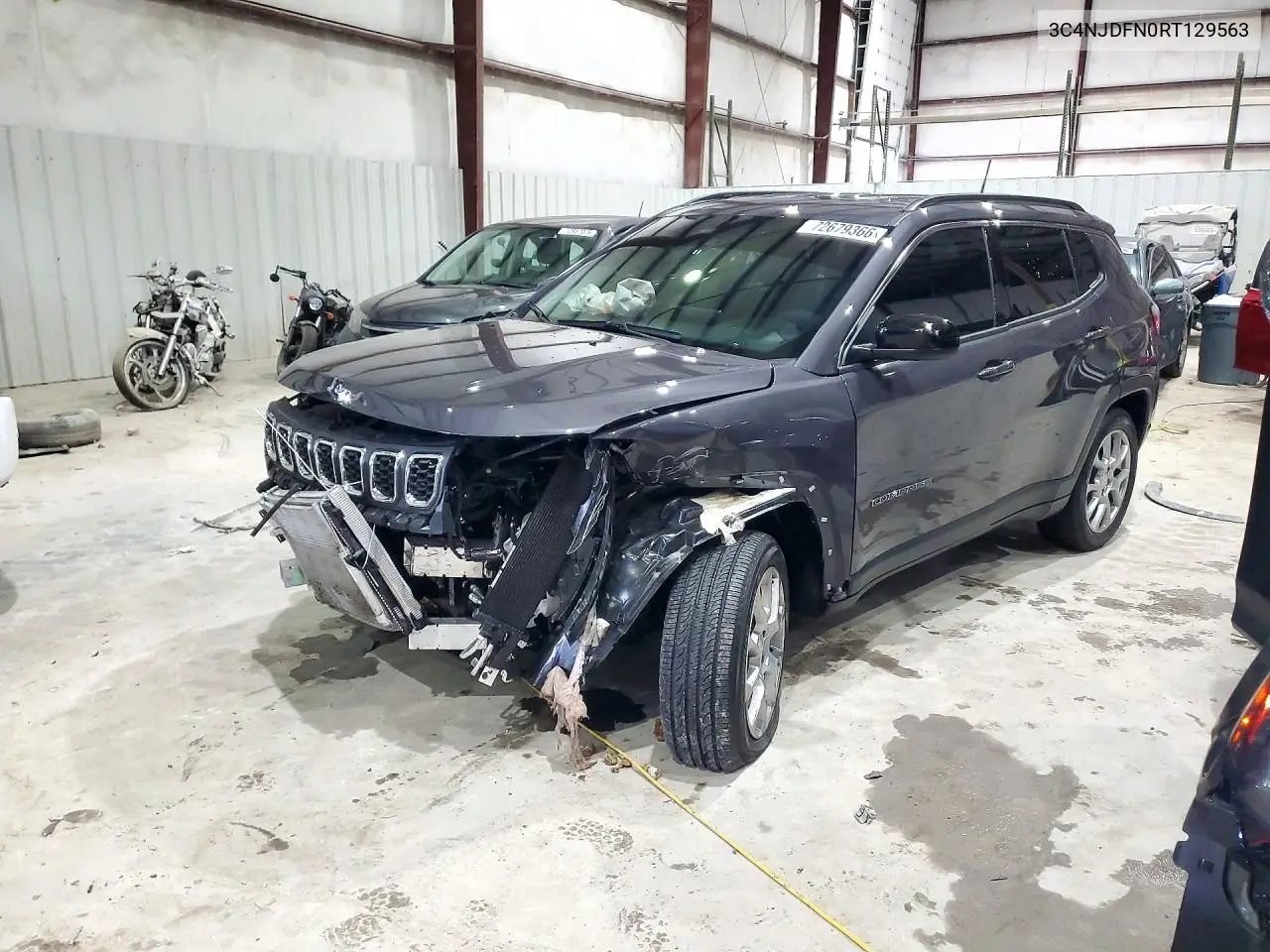 JEEP COMPASS 2024, VIN 3C4NJDFN0RT129563