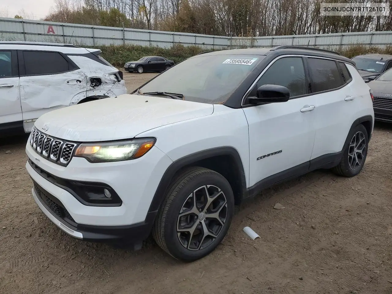 JEEP COMPASS 2024, VIN 3C4NJDCN7RT126101