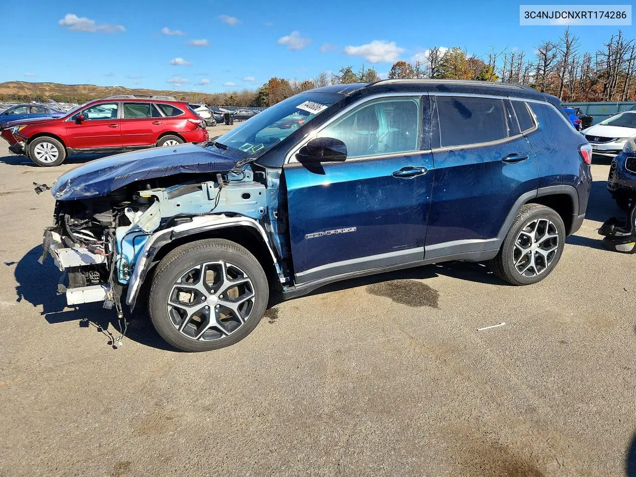 JEEP COMPASS 2024, VIN 3C4NJDCNXRT174286