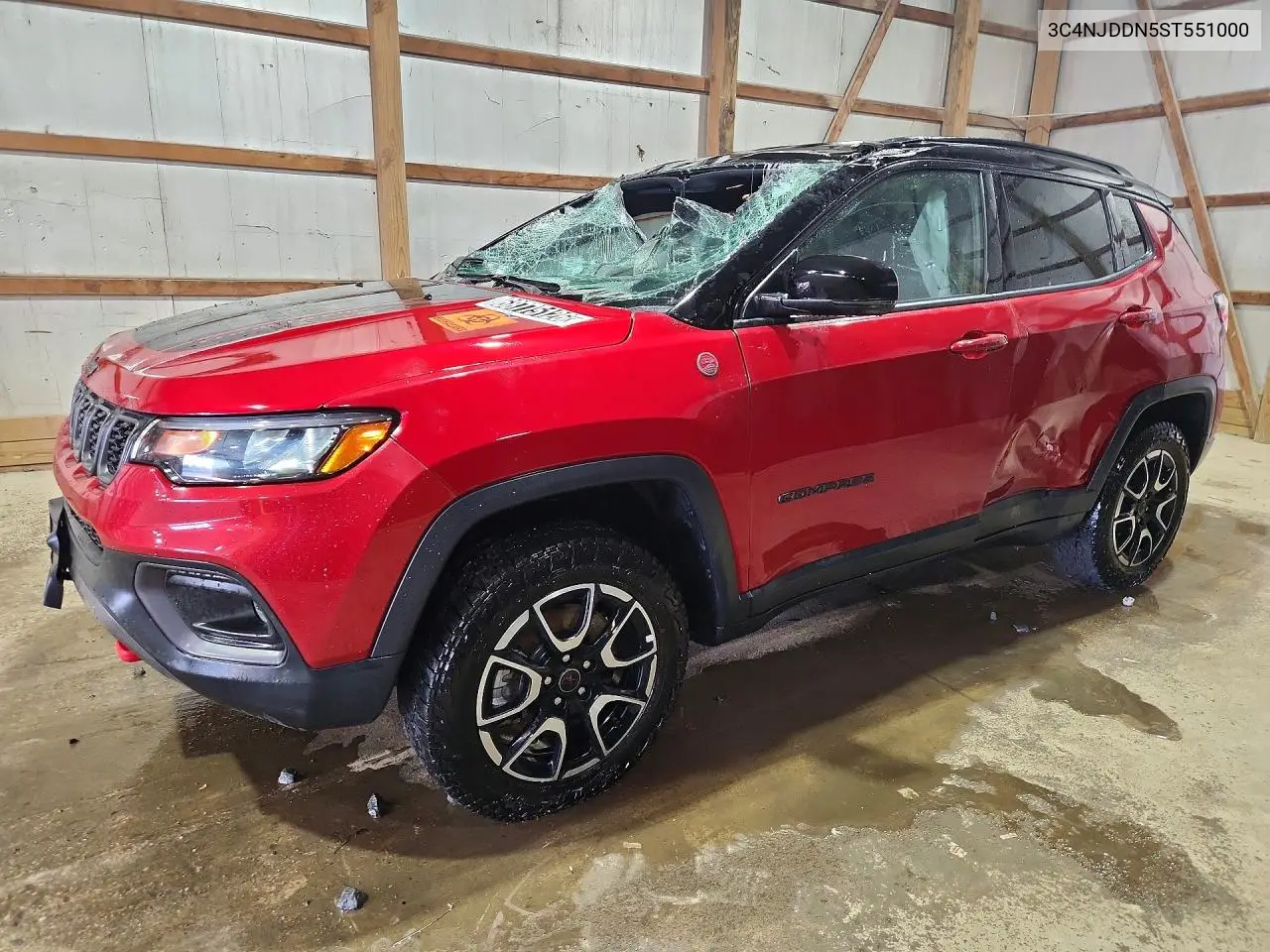 JEEP COMPASS 2025, VIN 3C4NJDDN5ST551000