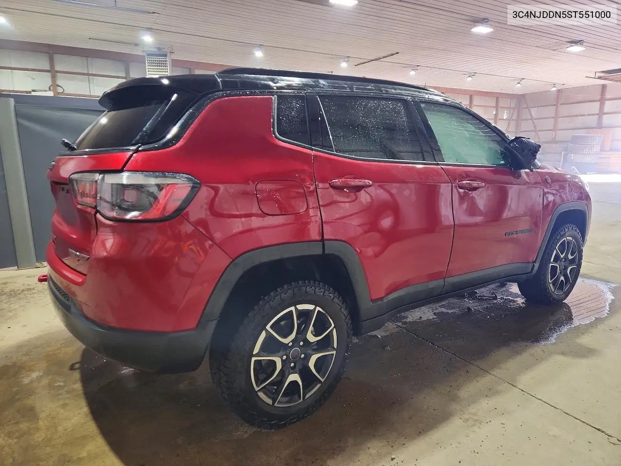 2025 JEEP COMPASS VIN 3C4NJDDN5ST551000 — фото 3