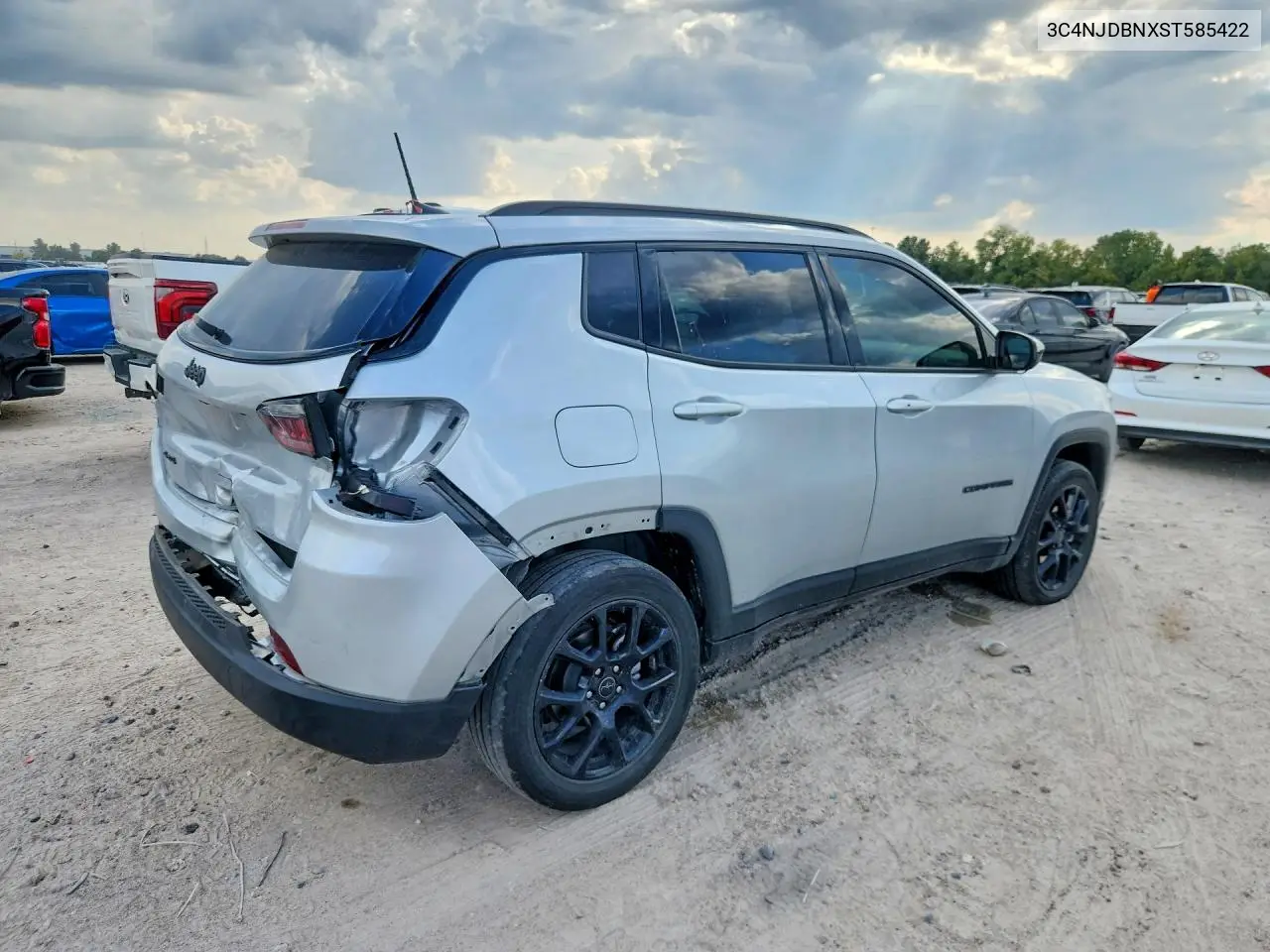 2025 JEEP COMPASS VIN 3C4NJDBNXST585422 — фото 3