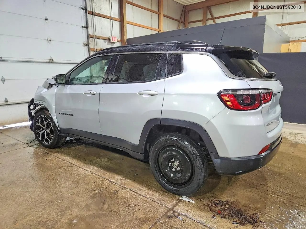 2025 JEEP COMPASS VIN 3C4NJDCN8ST592013 — фото 2