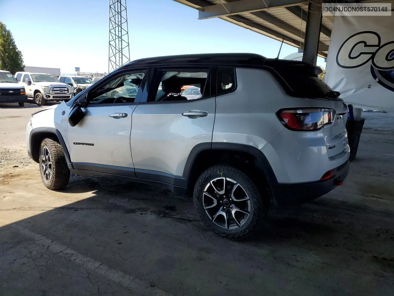 2025 JEEP COMPASS VIN 3C4NJDDN0ST570148 — фото 2