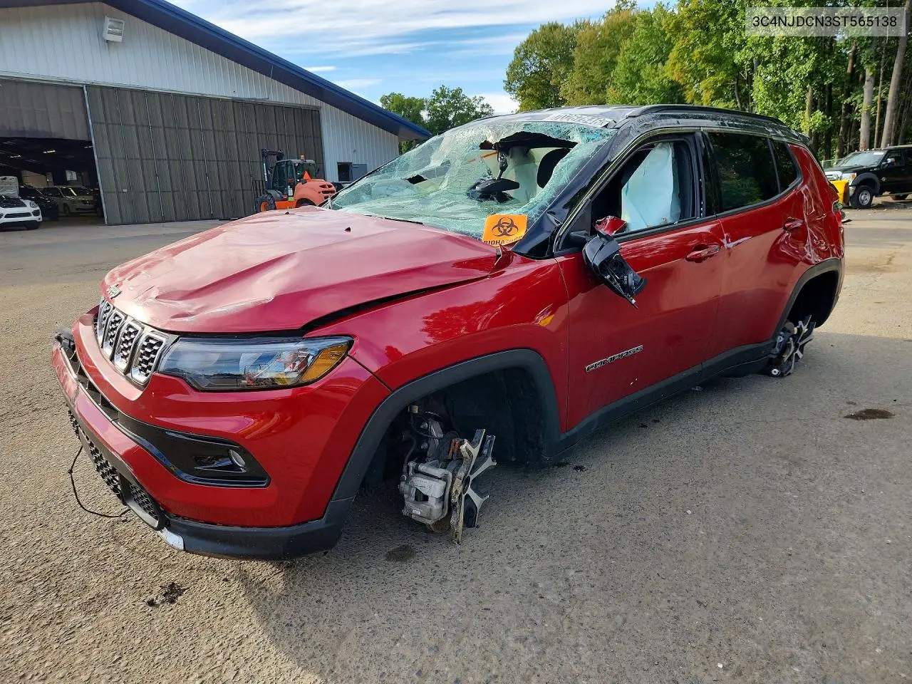 JEEP COMPASS 2025, VIN 3C4NJDCN3ST565138