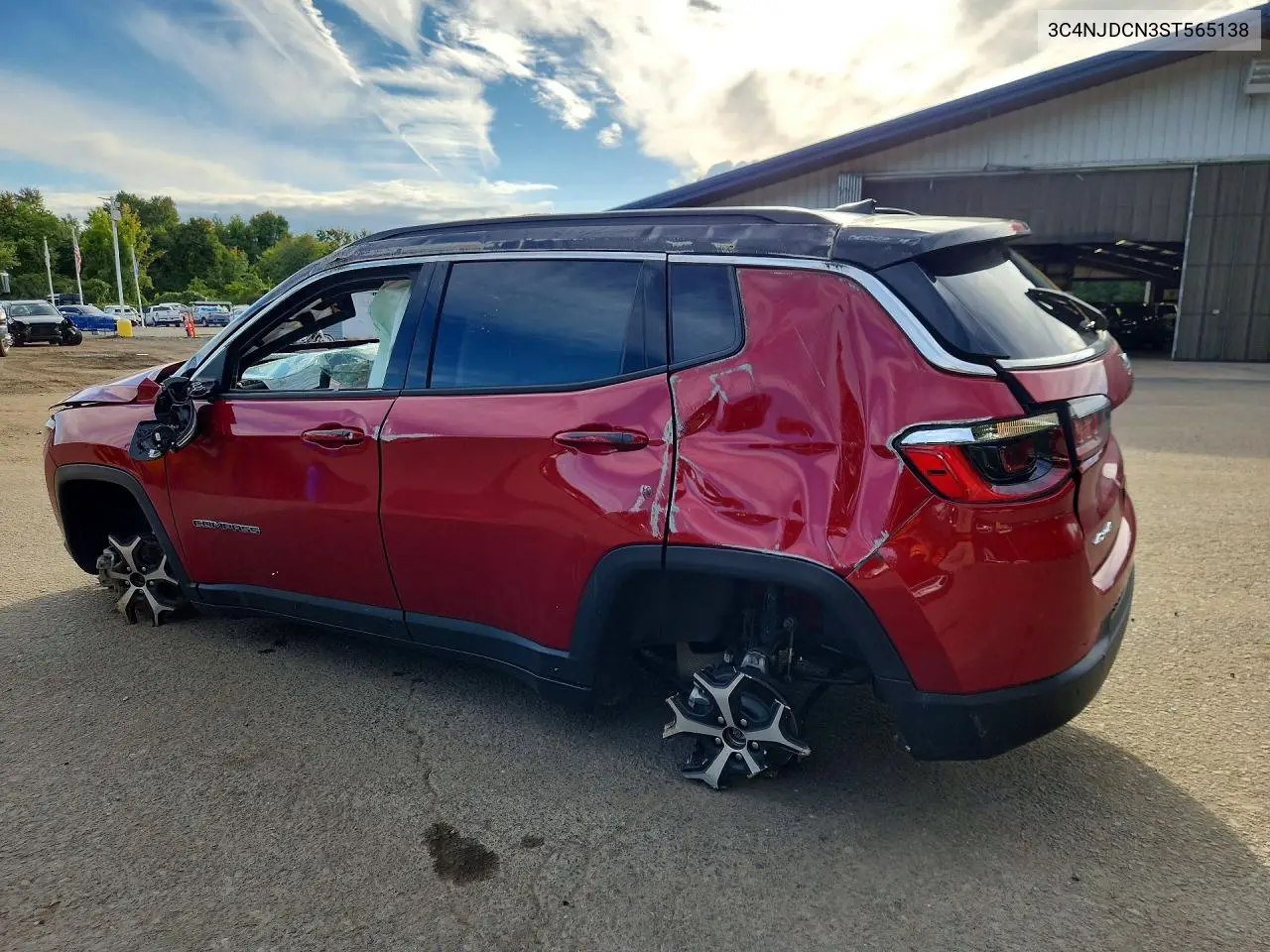 2025 JEEP COMPASS VIN 3C4NJDCN3ST565138 — фото 2