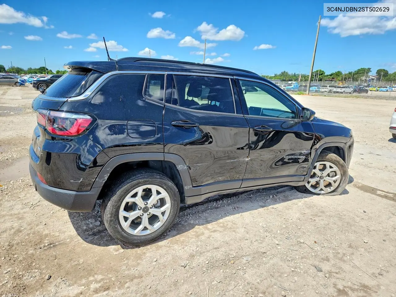 2025 JEEP COMPASS VIN 3C4NJDBN2ST502629 — фото 3
