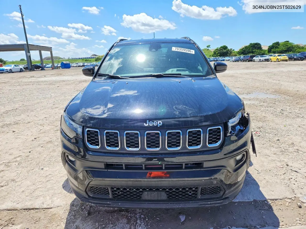 2025 JEEP COMPASS VIN 3C4NJDBN2ST502629 — фото 5