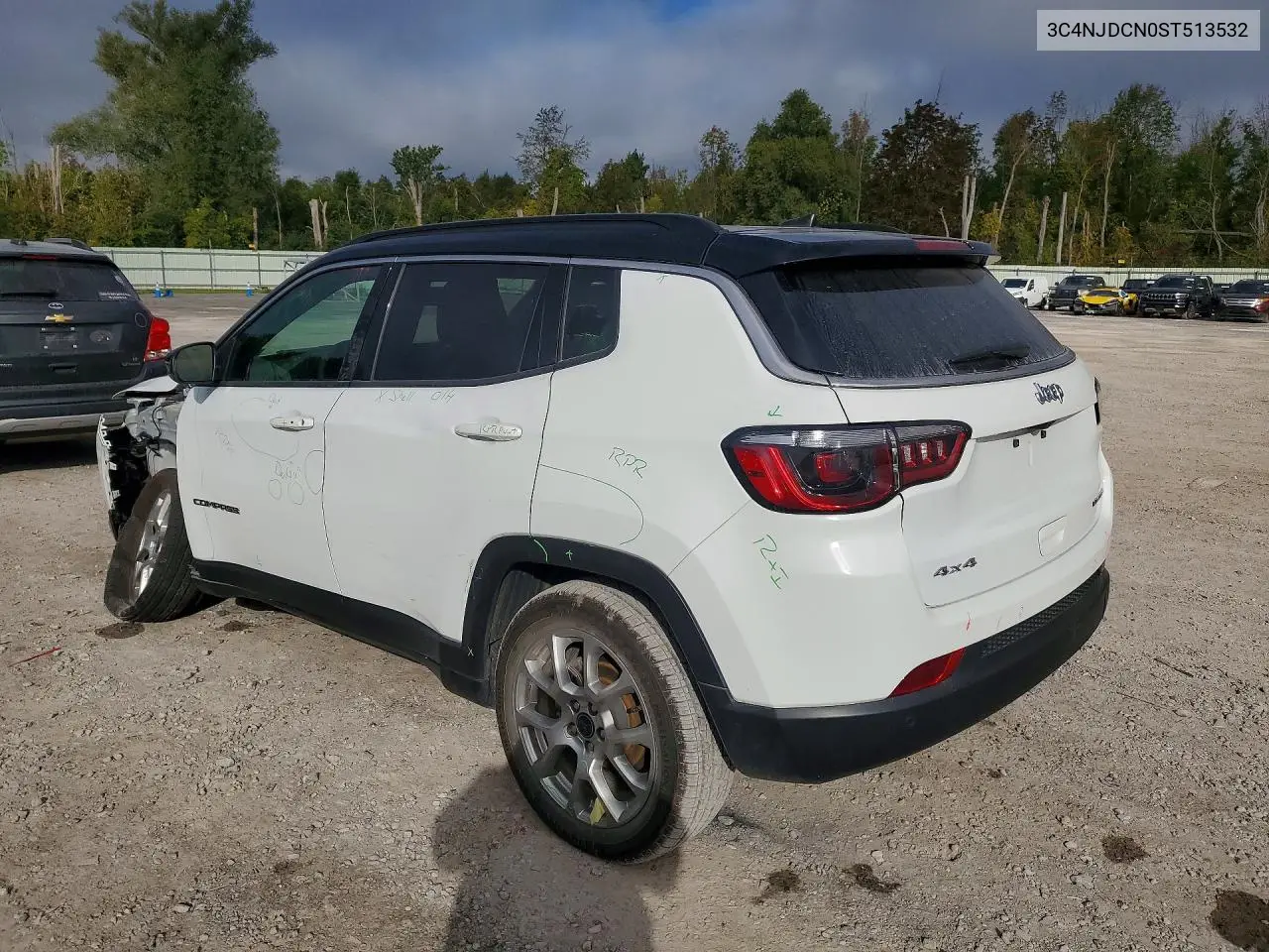 2025 JEEP COMPASS VIN 3C4NJDCN0ST513532 — фото 2