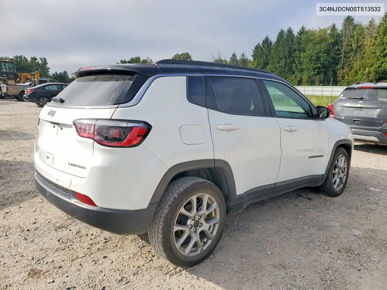 2025 JEEP COMPASS VIN 3C4NJDCN0ST513532 — фото 3