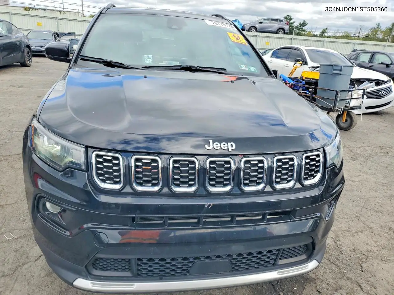 2025 JEEP COMPASS VIN 3C4NJDCN1ST505360 — фото 5