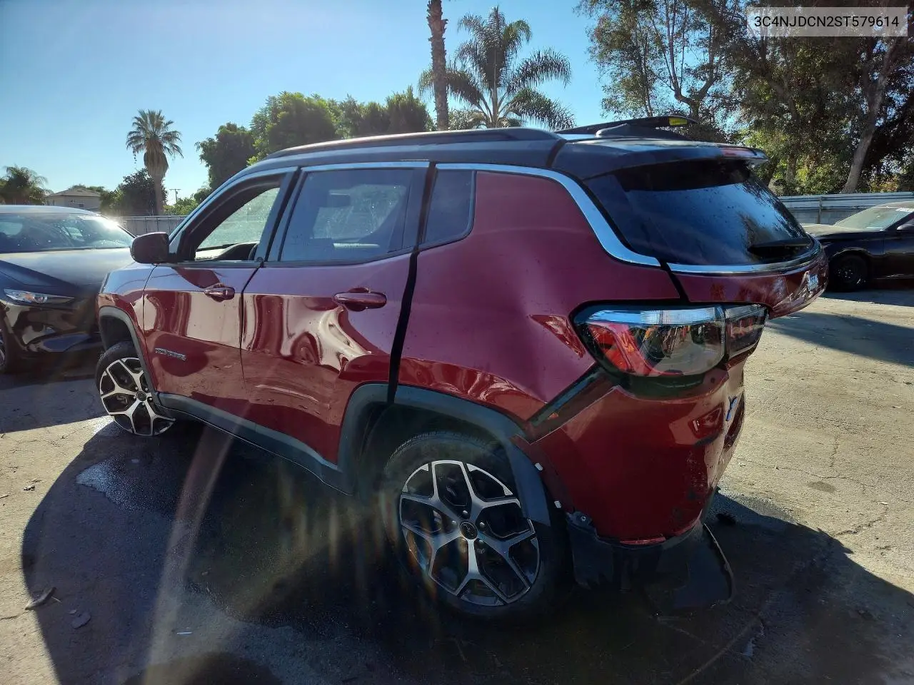 2025 JEEP COMPASS VIN 3C4NJDCN2ST579614 — фото 2