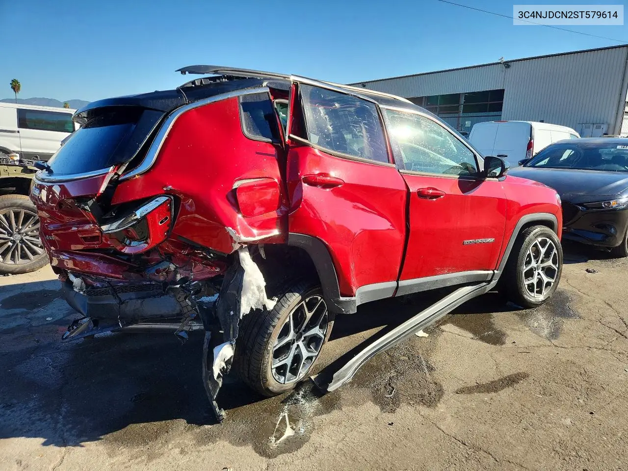 2025 JEEP COMPASS VIN 3C4NJDCN2ST579614 — фото 3