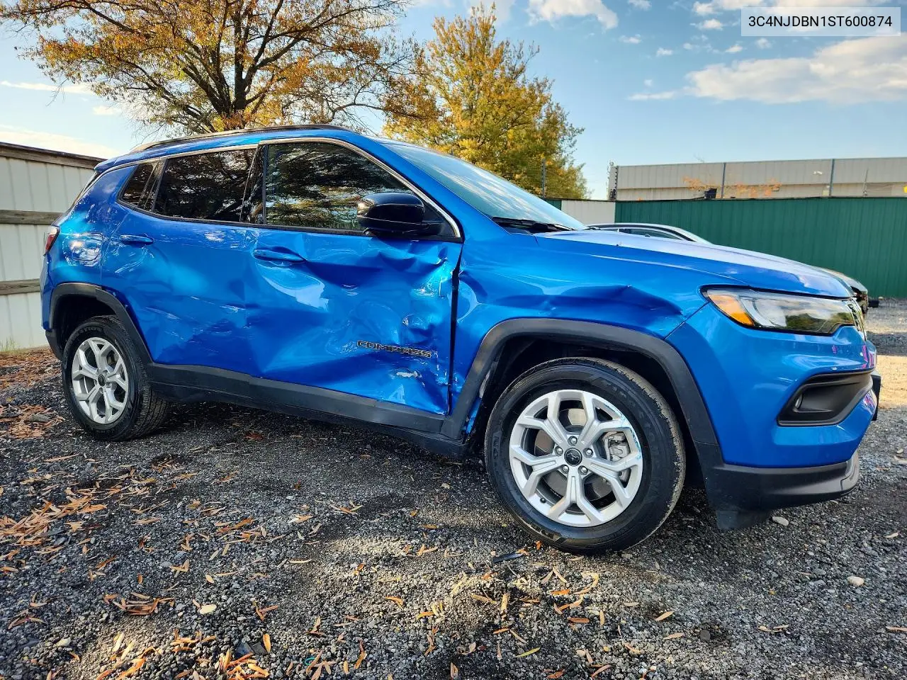 2025 JEEP COMPASS VIN 3C4NJDBN1ST600874 — фото 3