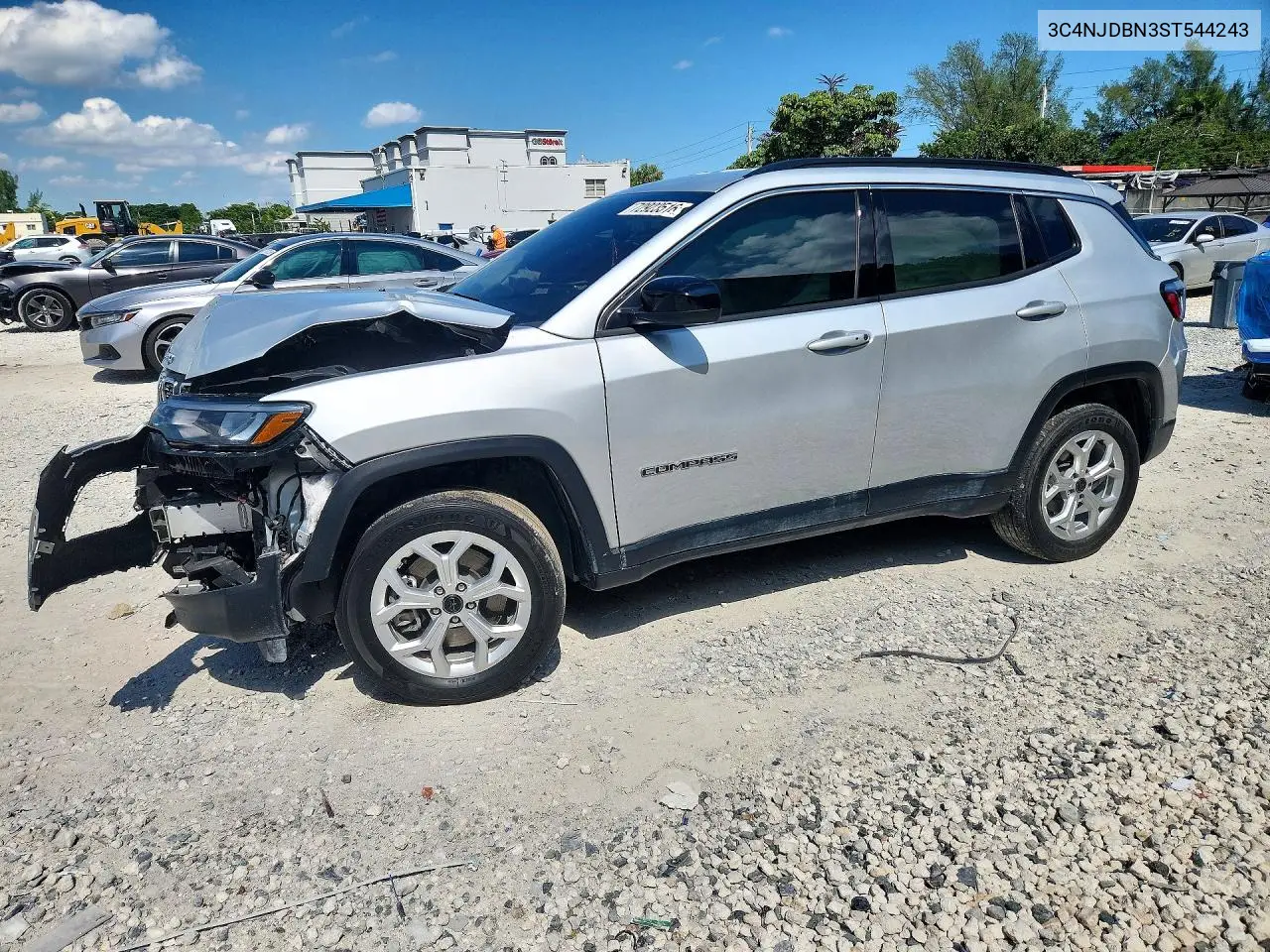 JEEP COMPASS 2025, VIN 3C4NJDBN3ST544243