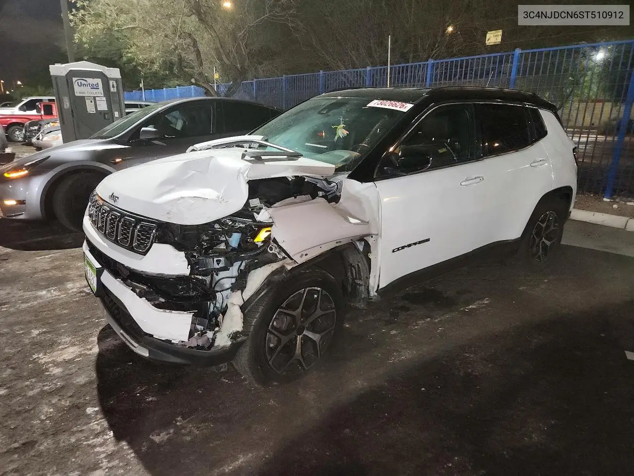 2025 JEEP COMPASS VIN 3C4NJDCN6ST510912 — фото 2