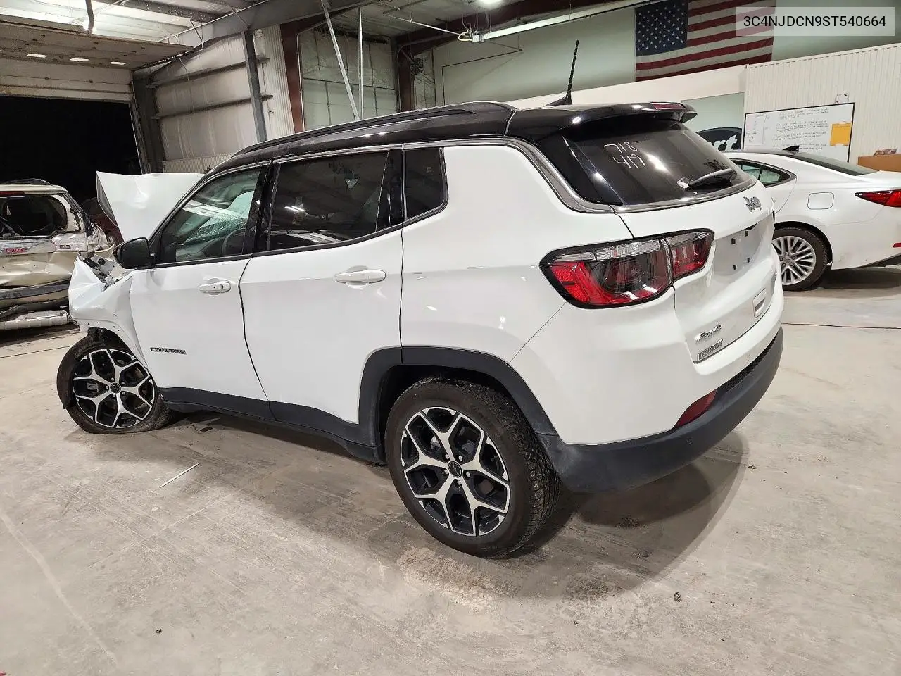 2025 JEEP COMPASS VIN 3C4NJDCN9ST540664 — фото 2
