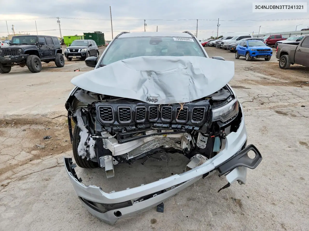 2026 JEEP COMPASS VIN 3C4NJDBN3TT241321 — фото 5