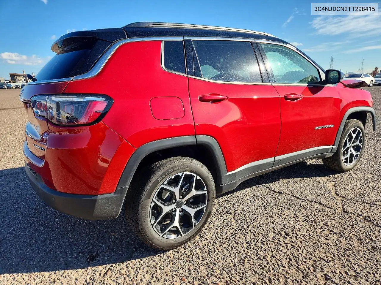 2026 JEEP COMPASS VIN 3C4NJDCN2TT298415 — фото 3