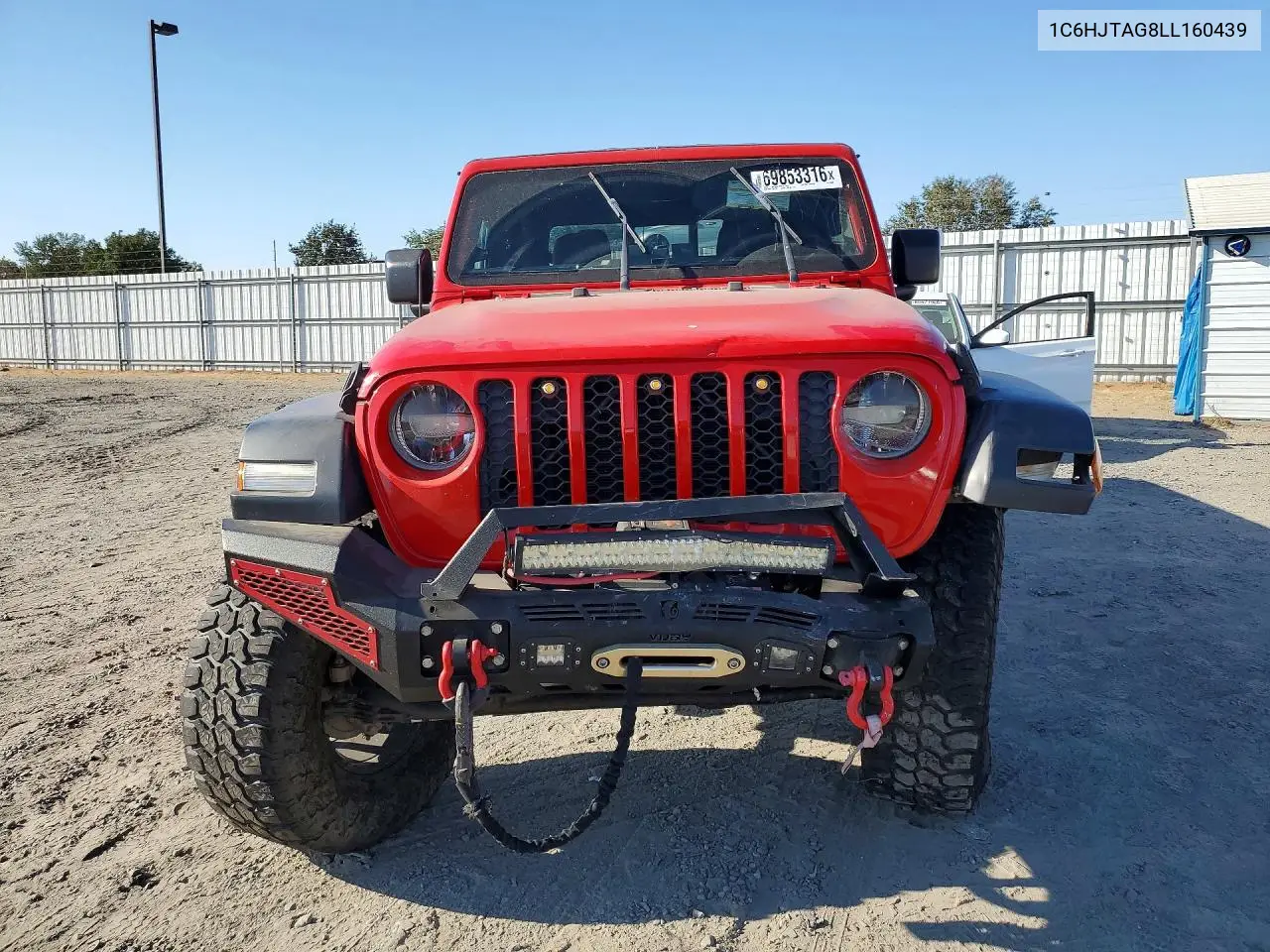 2020 JEEP GLADIATOR VIN 1C6HJTAG8LL160439 — фото 5