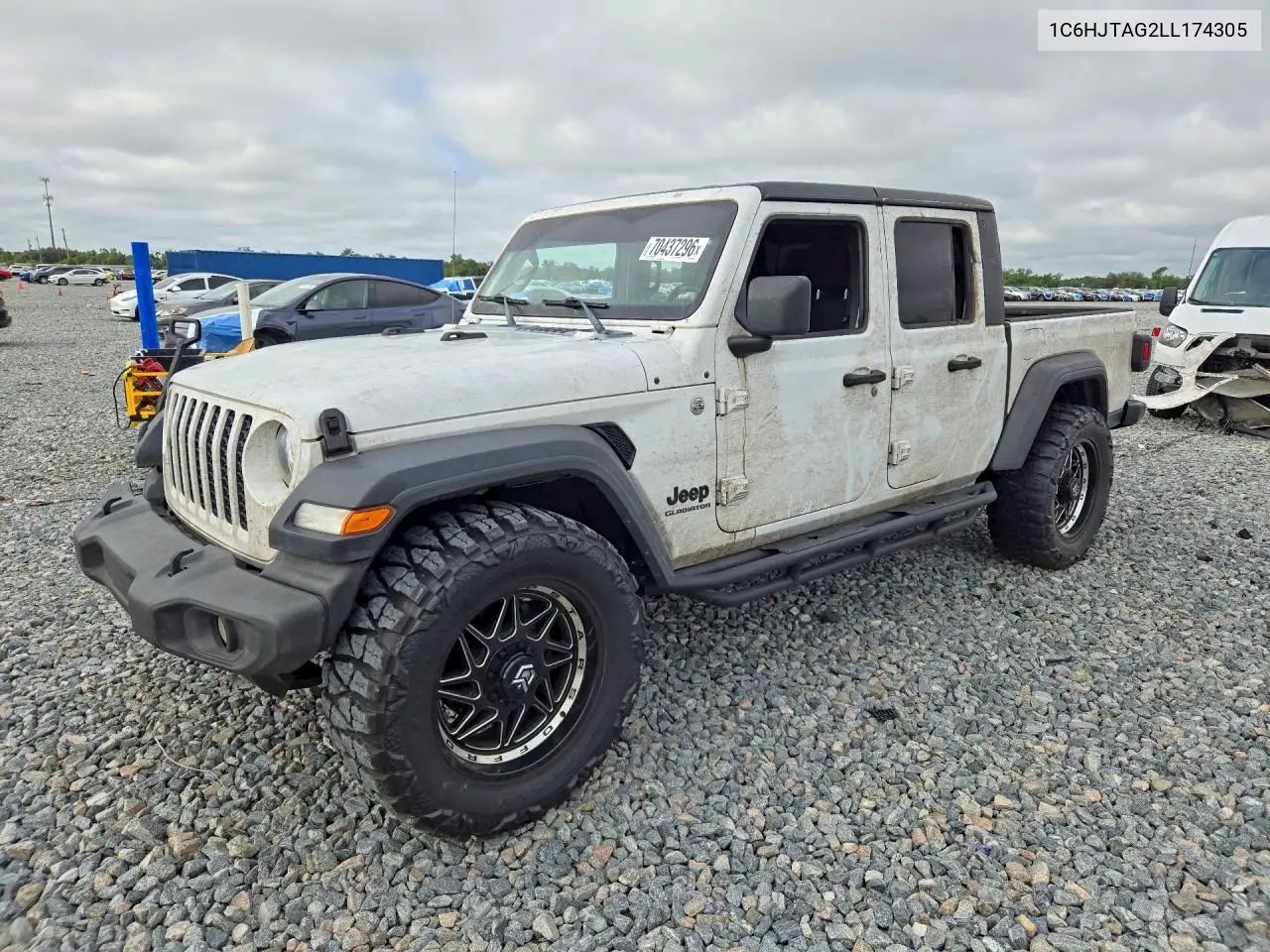 JEEP GLADIATOR 2020, VIN 1C6HJTAG2LL174305