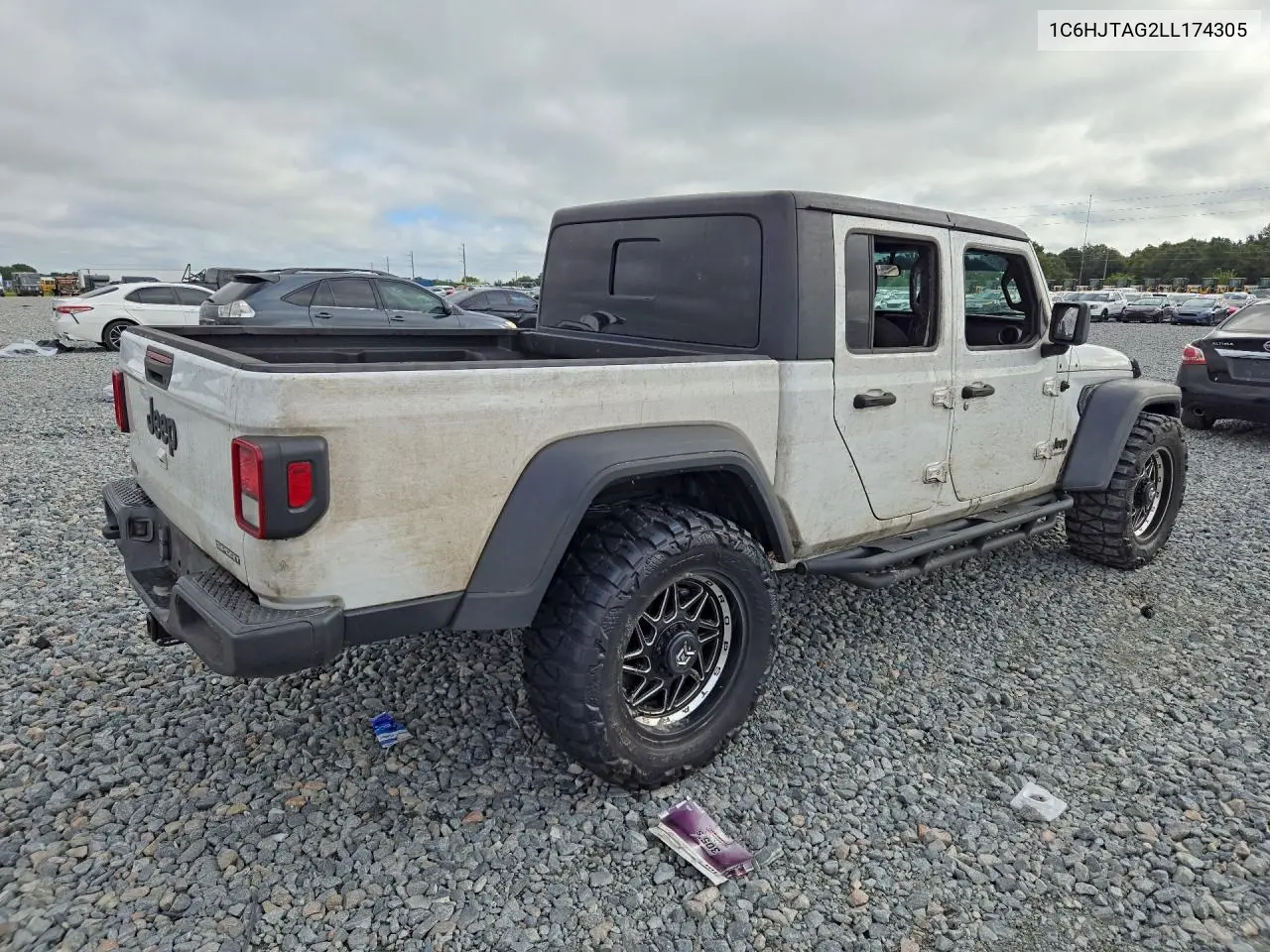 2020 JEEP GLADIATOR VIN 1C6HJTAG2LL174305 — фото 3