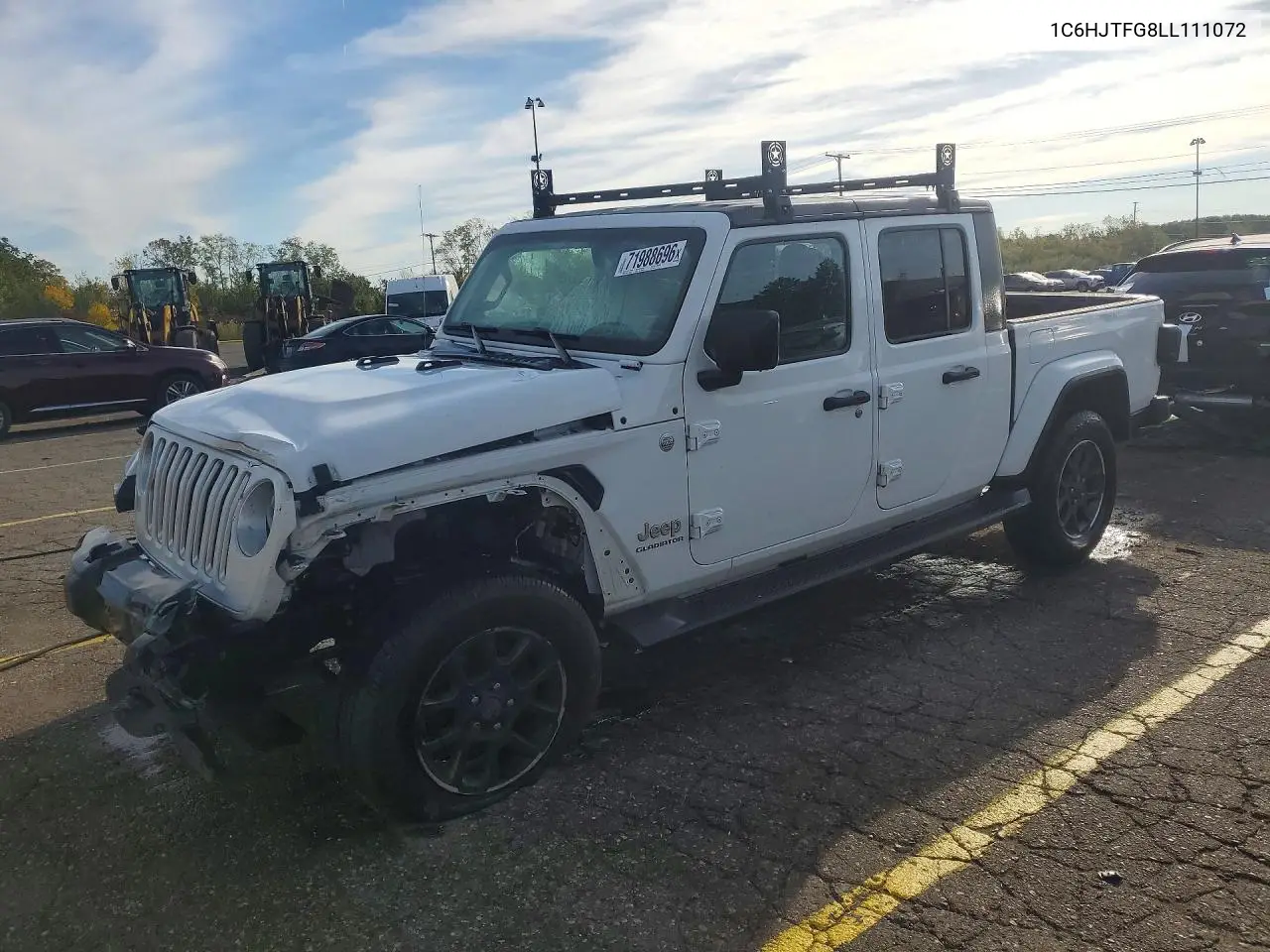 JEEP GLADIATOR 2020, VIN 1C6HJTFG8LL111072