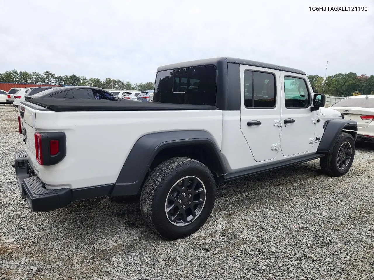 2020 JEEP GLADIATOR VIN 1C6HJTAGXLL121190 — фото 3