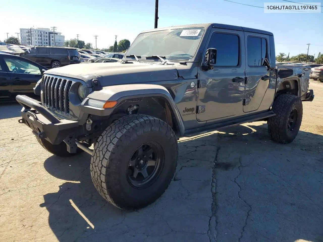 JEEP GLADIATOR 2020, VIN 1C6HJTAG7LL197465