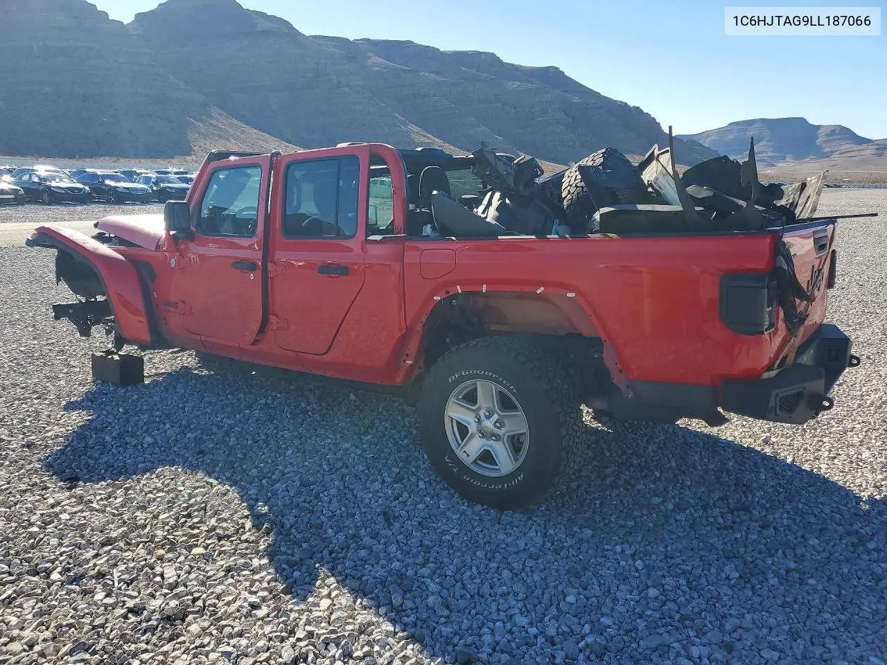 2020 JEEP GLADIATOR VIN 1C6HJTAG9LL187066 — фото 2