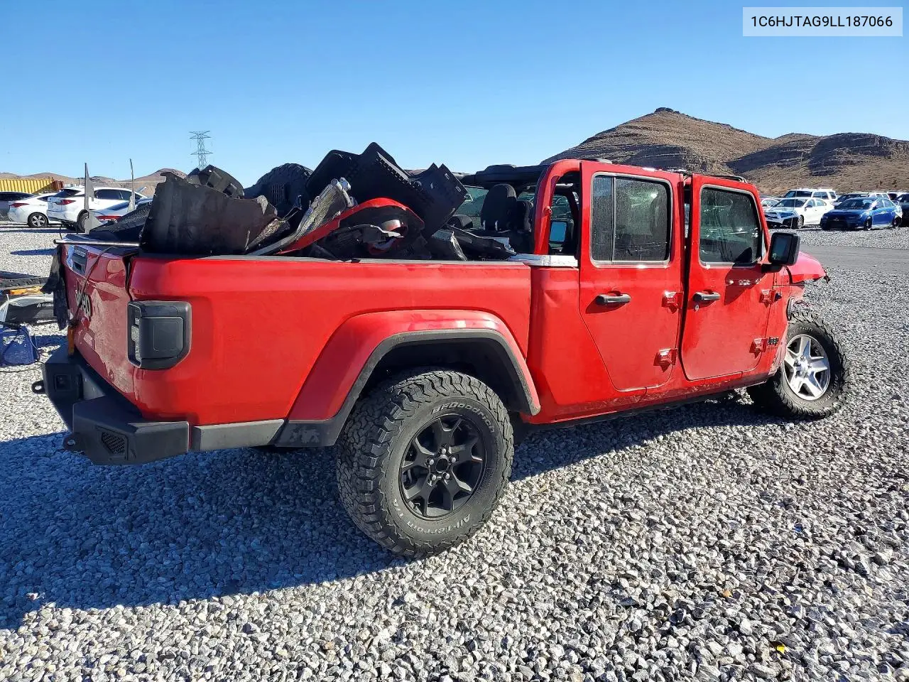 2020 JEEP GLADIATOR VIN 1C6HJTAG9LL187066 — фото 3
