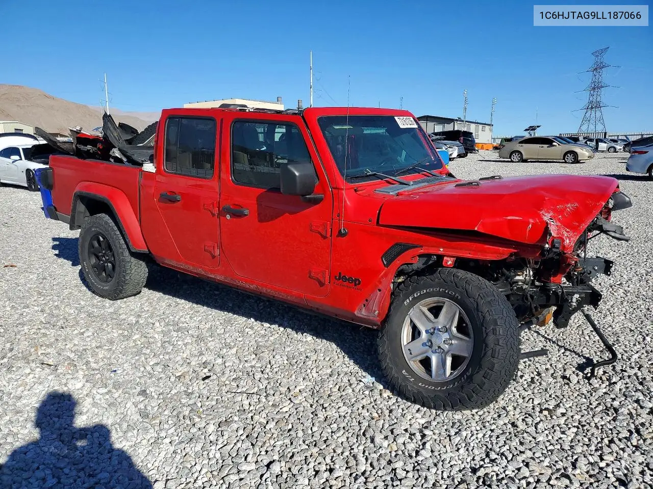 2020 JEEP GLADIATOR VIN 1C6HJTAG9LL187066 — фото 4