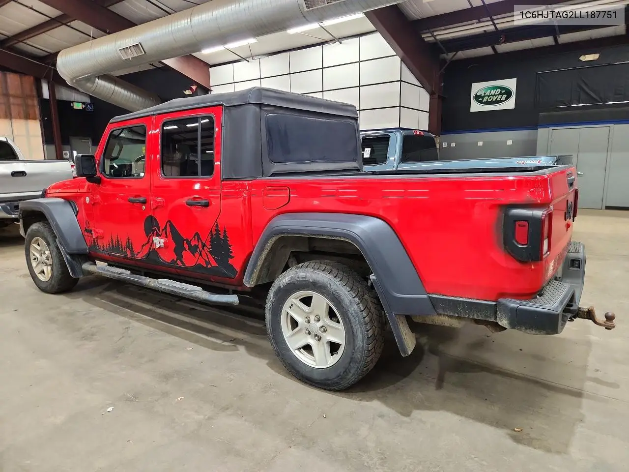 2020 JEEP GLADIATOR VIN 1C6HJTAG2LL187751 — фото 2