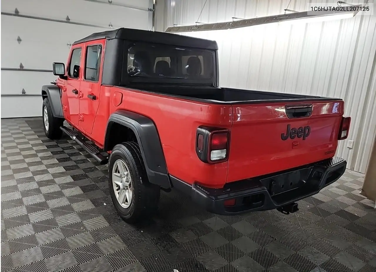 2020 JEEP GLADIATOR VIN 1C6HJTAG2LL207125 — фото 3