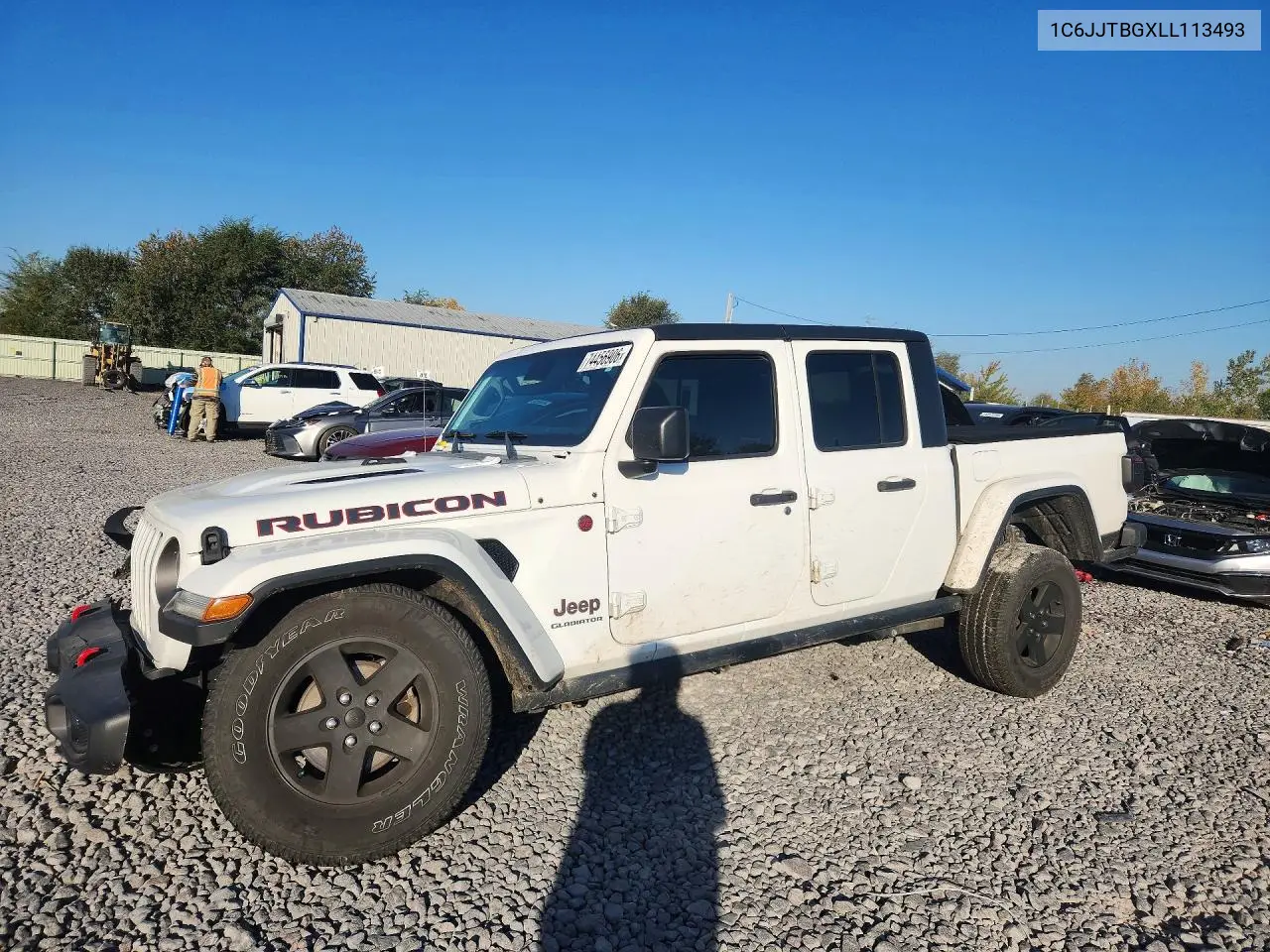 JEEP GLADIATOR 2020, VIN 1C6JJTBGXLL113493